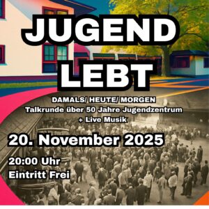 Talkrunde zum 50. Jubiläum des Kinder-, Jugend- und Kulturzentrums Alter Schlachthof: „Wo Jugend lebt“