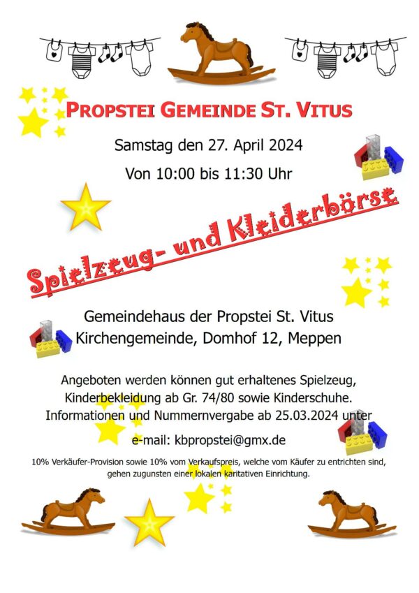 Spielzeug- und Kleiderbörse