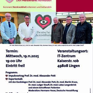 Herzwoche 2025: Gesunde Gefäße - gesundes Herz