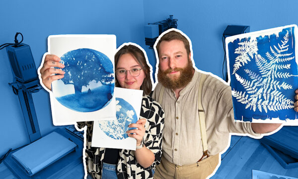 Kunstschule Zinnober – Cyanotopie & Wildpflanzen – Fotografie ohne Kamera