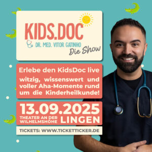 KidsDoc-Tour 2025: Die Liveshow „KidsDoc – Die Show“