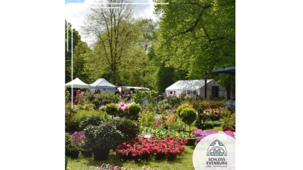 Frühlingsmarkt bei der Evenburg am 17. - 18.05.2025
